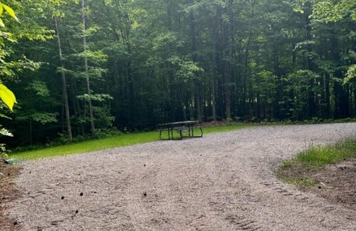 Atlanta RV Rental | Private wooded camp site in Atlanta