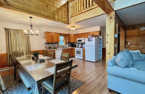 White Mills Ski Chalet | Private, Woodsy Getaway Chalet Close to Wallenpaupack