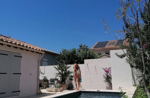 8th Arrondissement House | PROMO Jolie MAISON avec PISCINE JARDIN - bord de MER - Pointe Rouge MARSEILLE.