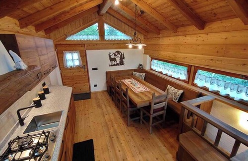 Caderzone Terme Ski Chalet | Prosciutto Hütte