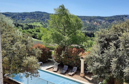 Rustrel Villa | Provence Luberon, Mas de charme private pool, View Colorado Provençal