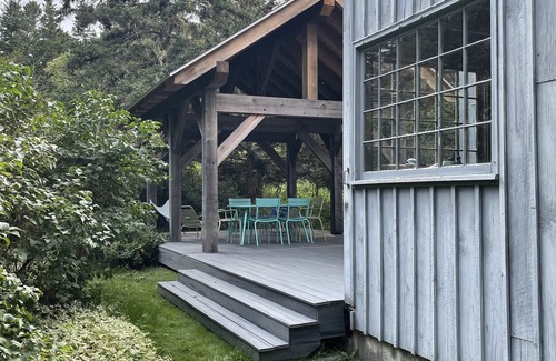 Bernard House | Prud'homme Cottage: bright, private architectural cottage on Mitchell Cove