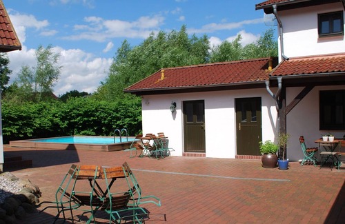 Dargun Apartment | Quaint Apartment in Dargun Mecklenburg with Swimming Pool
