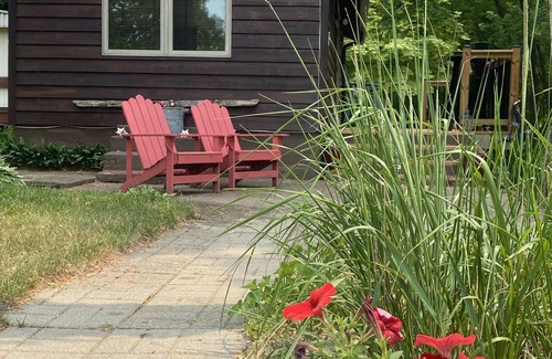 Hager City Cabin | Quaint seclusion, steps from the backwaters of the Mississippi.