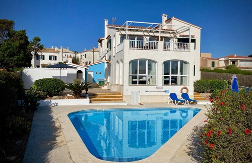 Santa Ana Villa | Quality Villa with Private Pool and Sea Views in Santa Ana, Es Castell, Menorca