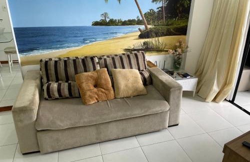 Caminho das Arvores Apartment | Quarto e Sala para 4 ao lado do Salvador Shopping