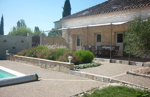 Bagat-en-Quercy House | Quercy house sleeps 8, heated pool in season