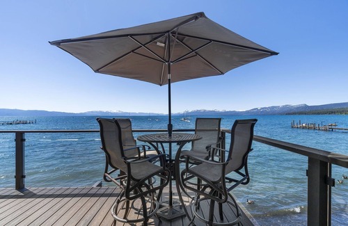 Dollar Point Condo | Quiet Lakefront Tahoe Condo with 180º Views, Close to Skiing and Downtown Tahoe City!
