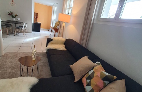 Kriens Apartment | Quiet, large garden apartment with free parking space