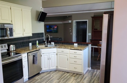 West Omaha House | Quiet, Modern Home Close to it All