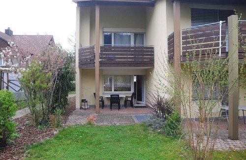 Bad Zurzach Apartment | Quietly located 2 room apartment with patio