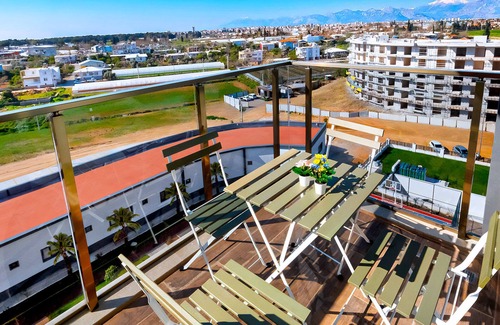 Lara Apartment | Rüzgar Luxury: Pool - Seaview