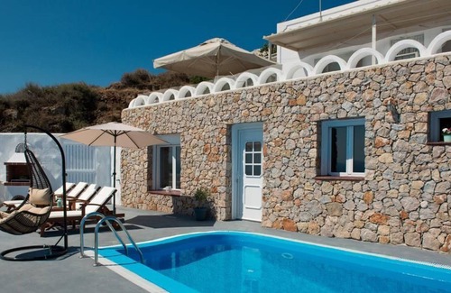 Vourvoulos Villa | R 1367 Dream Villa 1 with private pool and sea view.