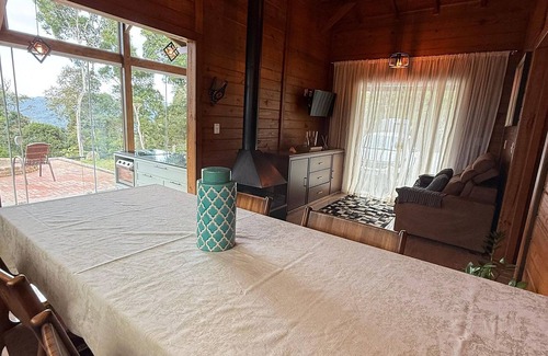 Rancho Queimado Cabin | Recanto dos Pássaros na Serra em Rancho Queimado com Piscina Aquecida