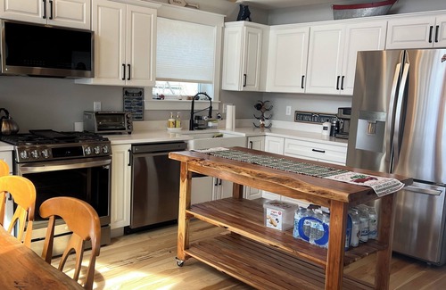 Naples House | Recently Rebuilt Year Round Waterfront home on Sebago Cove, With Private Dock.
