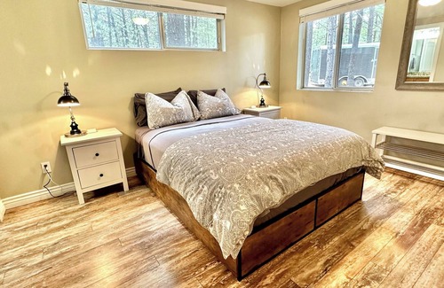 Heber Cabin | Red Brick Lodge | Built for a forest retreat!