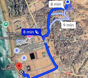 Tamrhakht House | RED CARPET SURF CAMP - Traditional Moroccan GuestHouse With Stunning Views