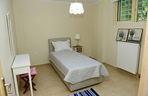 Trifylia Villa | Red villa with private pool, Messinia, Greece