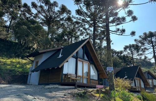 Vacas Gordas Ski Chalet | Refugio Brognoli - Chalés Suiços - Com banheira dupla de Hidromassagem