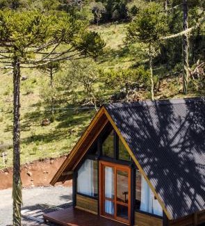 Vacas Gordas Ski Chalet | Refugio Brognoli - Chalés Suiços - Com banheira dupla de Hidromassagem