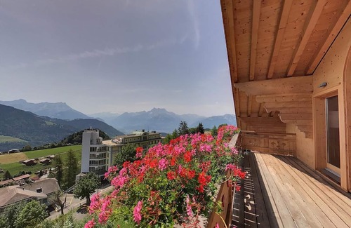 Leysin Apartment | Reine des Prés A7 A high standing apartment with 3 bedrooms in a new residential chalet for maximum