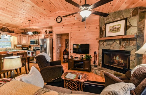 Blue Ridge Cabin | Relax in the Blue Ridge TreeTops - Paved Road to Cabin!