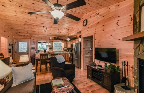 Blue Ridge Cabin | Relax in the Blue Ridge TreeTops - Paved Road to Cabin!