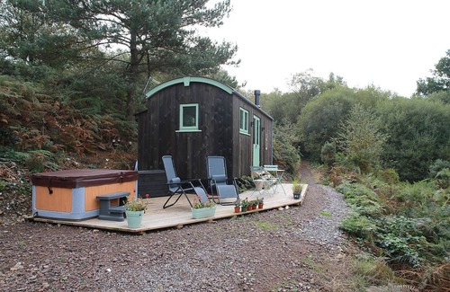 West Buckland Cabin | Relax & Recharge: Woodland Hideaway Shepherds Hut and Hot tub !