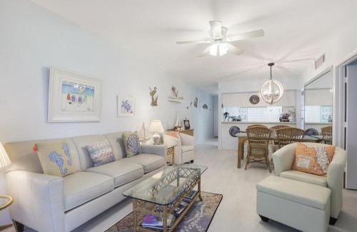 Marco Island House | Relaxing condo with two pools and steps to beach