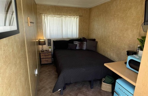 Spring Branch RV Rental | Relaxing Getaway Private Room Queen Bed and AC