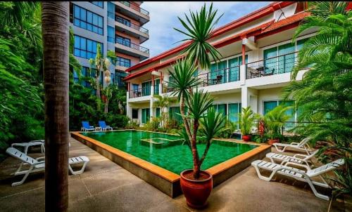 Nai Harn Apartment | Relife apartments Большая квартира с панорамным видом на горы на Най Харне