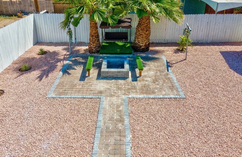 North Las Vegas House | Remodeled Home with Lush Landscapes, King Beds, BBQ, Games, Workspace and More!