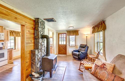 Custer House | Remote Custer Cabin with Fire Pit and Near State Park!