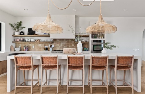 Joshua Tree House | Remote Property with Hot Tub, Views and a fully-fenced backyard pool.
