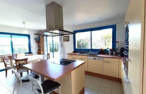 Tregastel House | Renovated Breton house 100m from the sea with small sea view in TREGASTEL