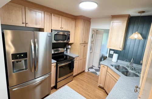 Forest Lake Cabin | Renovated Modern Lake Front Oasis/Dog Friendly w/fenced in area