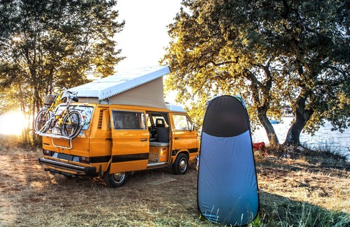 Le Grand-Village-Plage House | Rental Combi Vw vintage fitted out all comfort île Oléron au bord de l'eau 4 to 6
