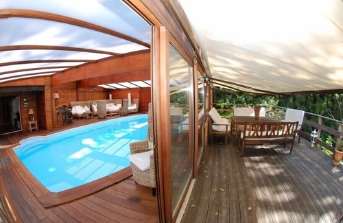 Montjoie-en-Couserans House | RESIDENCE ARIEGEOISE 5 MINUTES FROM SAINT GIRONS WITH POOL AND SAUNA