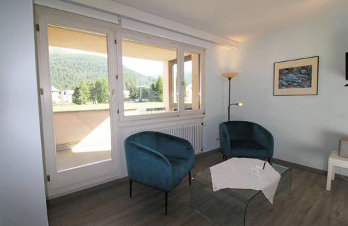 Sils-Maria Apartment | Residenza Lagrev - 2 room flat no. 122 - type 21A - 1st floor - south