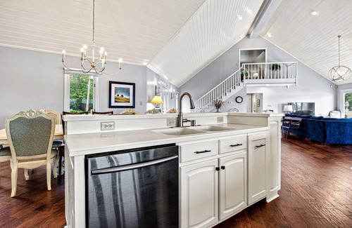 Terrell House | Resort-style Lake Norman home with unbeatable views from shore and pool!