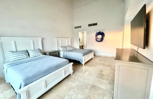 Cap Cana Marina Apartment | resort style beach front condo on the top floor!