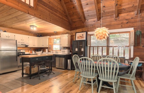 Big Canoe House | Respite at Big Canoe - Wood-burning fireplace, bright interiors, Wifi