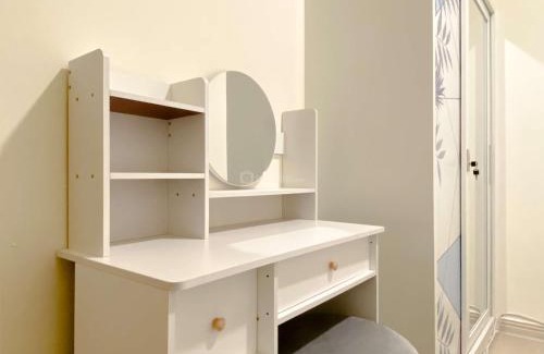 East Jakarta Apartment | Restful and Modern Look 2BR at Meikarta Apartment By Travelio