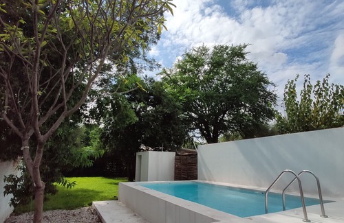 Ciudad Fernandez House | Resting house with pool! near the Media Luna Spring