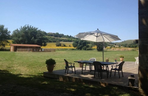 Mireval-Lauragais House | Restored character house in a park with private heated swimming pool