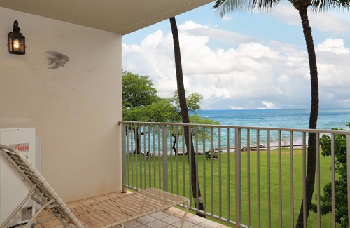 Kihei Condo | Retreat in the Heart of Paradise! Oceanfront Bliss at Royal Mauian 302