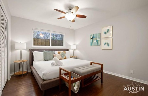 Old West Austin House | Retro Chic Old Austin Charm with Updated Features