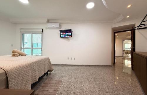 Barra Sul Apartment | RG01- 3 Suítes| Pé na Areia| Vista Mar| Churrasq