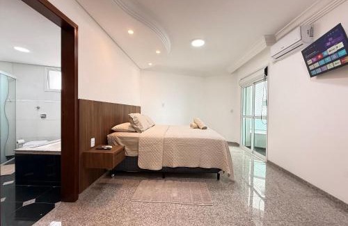 Barra Sul Apartment | RG01- 3 Suítes| Pé na Areia| Vista Mar| Churrasq