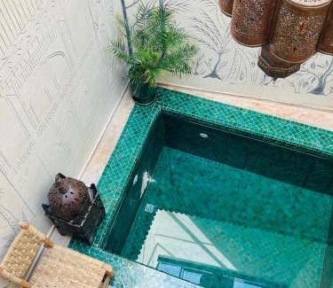 Sidi Ben Slimane El Jazouli House | Riad Émeraude Privé 3 chambres avec piscine Médina Marrakech